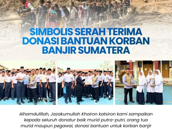 BEM SMPIT As-Syifa Boarding School Wanareja Gelar Penggalangan Donasi untuk Korban Banjir Sumatra - Aceh Bersama Assyifa Islamic Philanthropy (AIP)